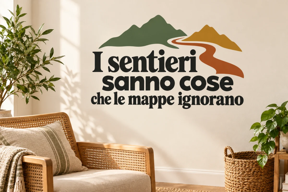 I sentieri sanno cose che le mappe ignorano - simulazione su parete liscia dell'angolo lettura