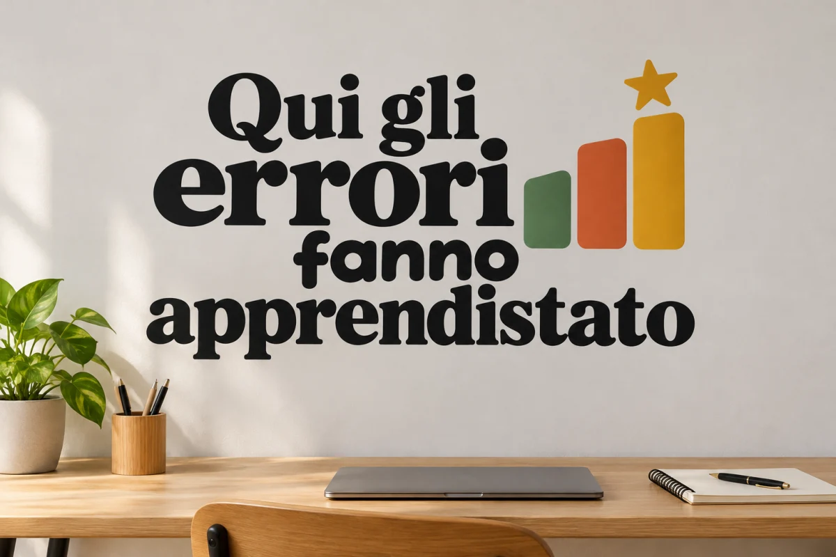 Qui gli errori fanno apprendistato - simulazione su parete liscia dello studio