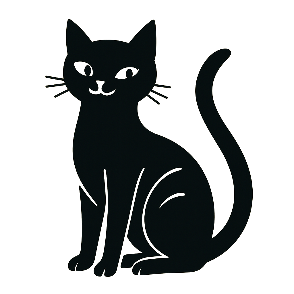 Gatto Simpatico - Pose Raffinata Monocolore