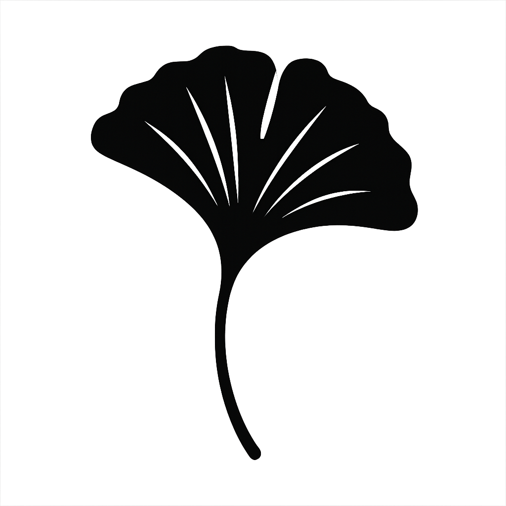 Foglia di Ginkgo Elegante