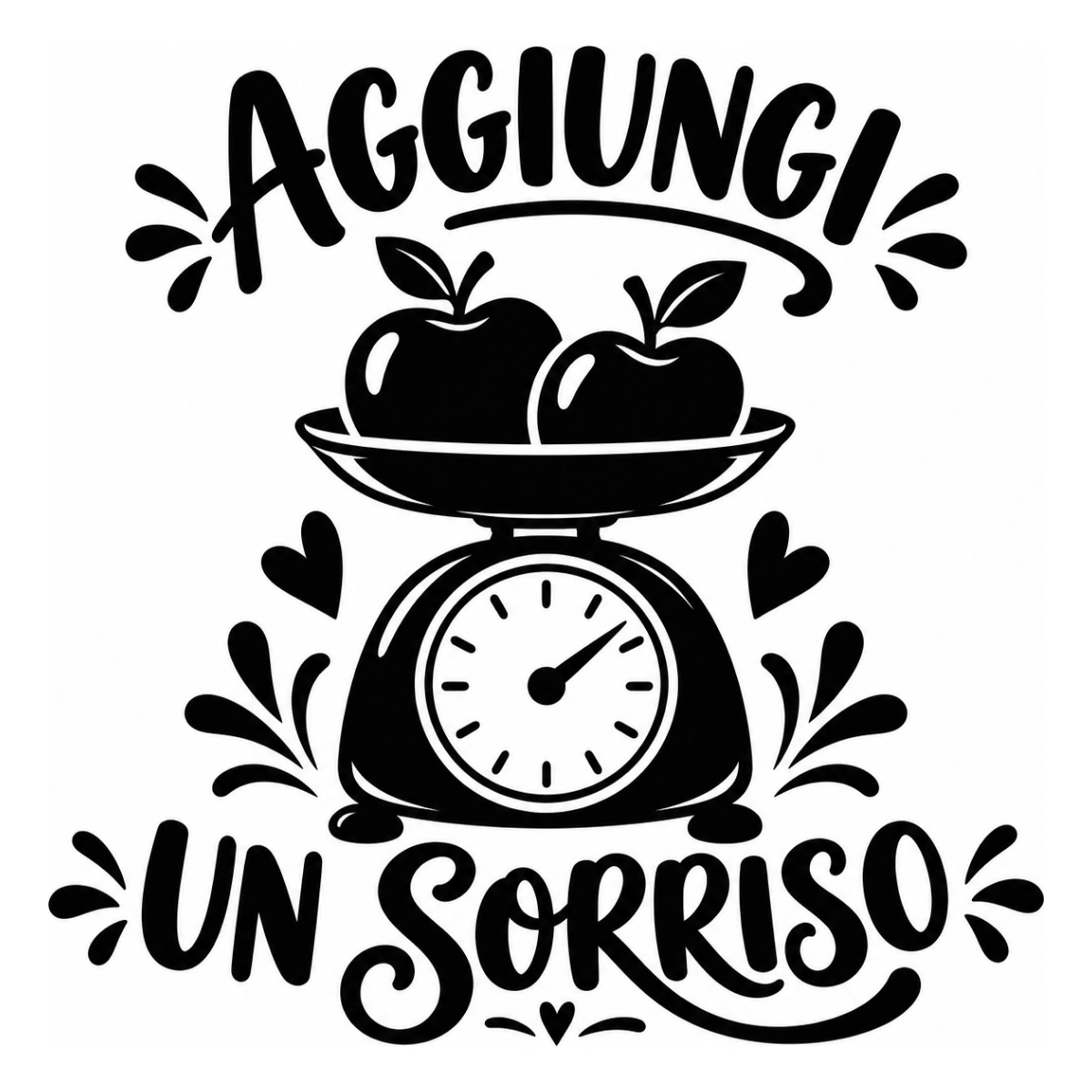 Adesivo cucina - Aggiungi un sorriso