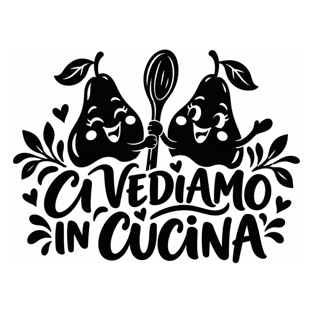 Adesivo cucina - Ci vediamo in cucina
