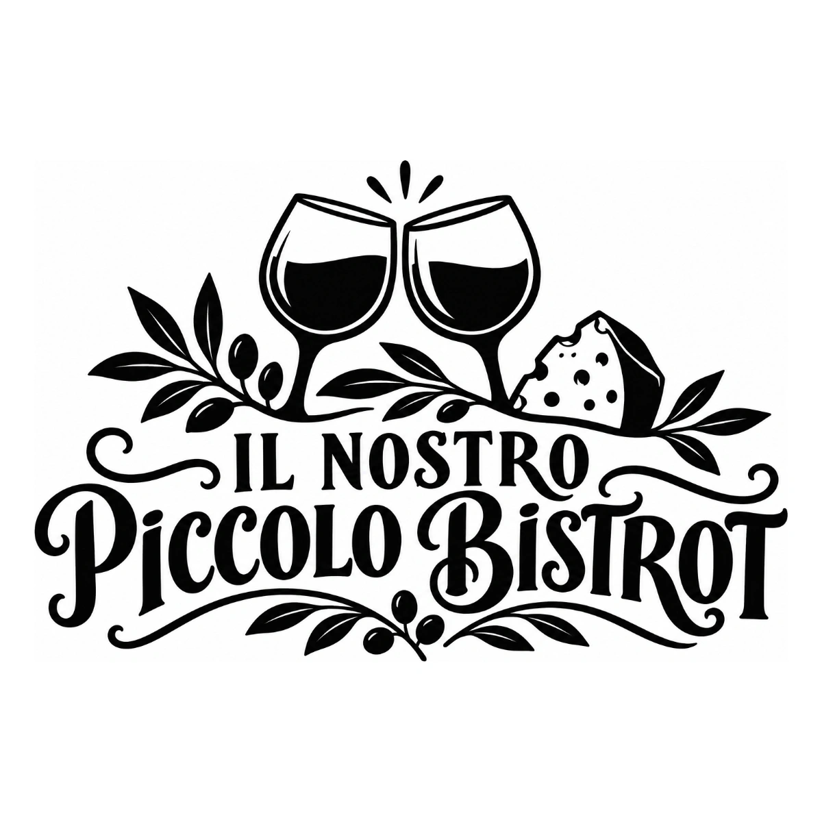 Adesivo cucina - Il nostro piccolo bistrot
