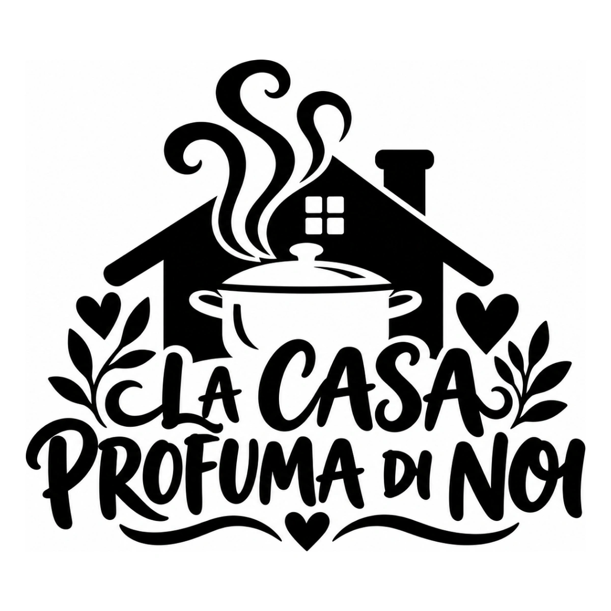 Adesivo cucina - La casa profuma di noi