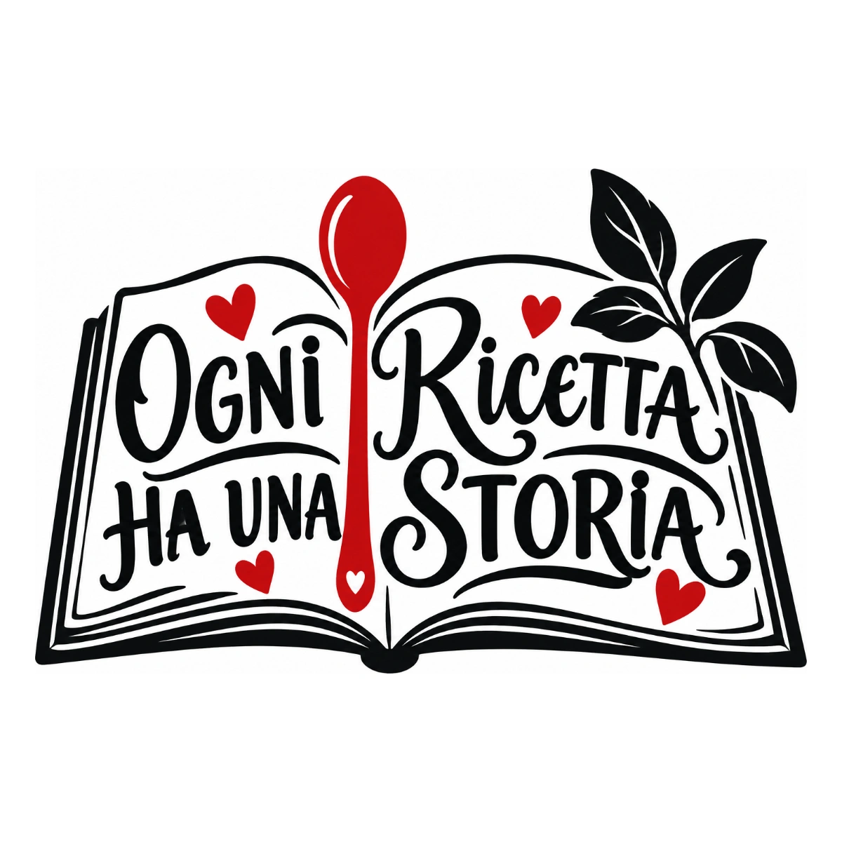 Adesivo cucina - Ogni ricetta ha una storia