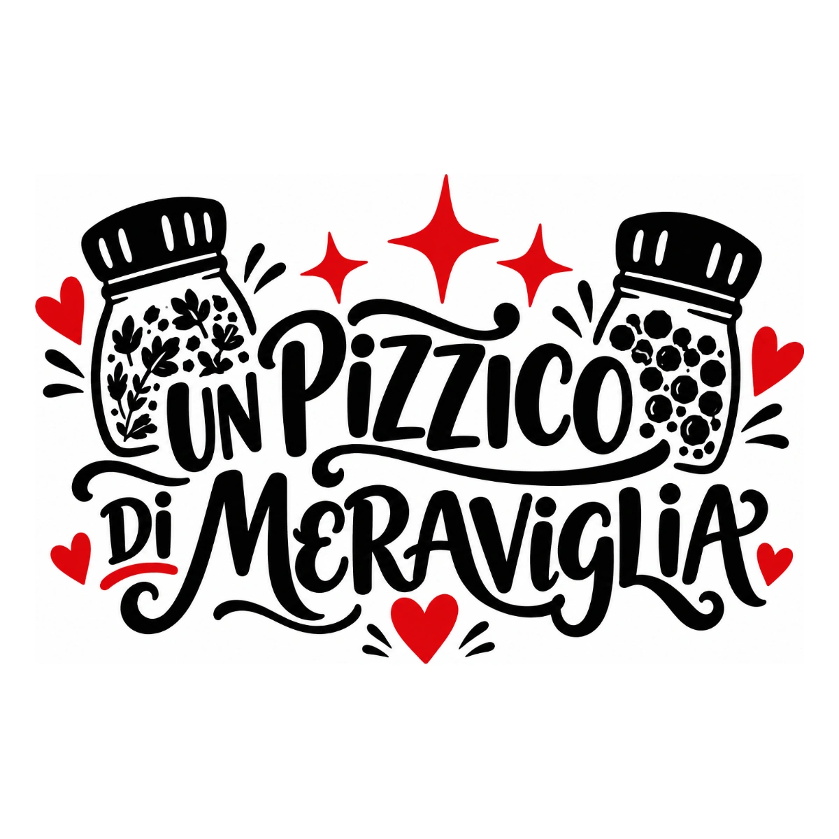 Adesivo cucina - Un pizzico di meraviglia