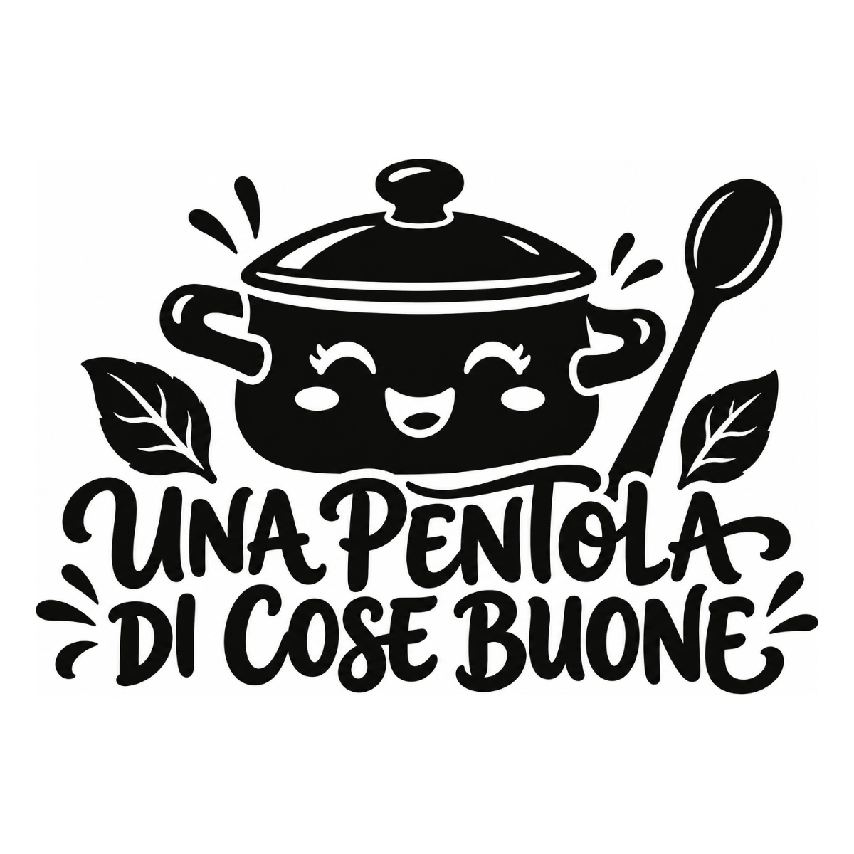 Adesivo cucina - Una pentola di cose buone