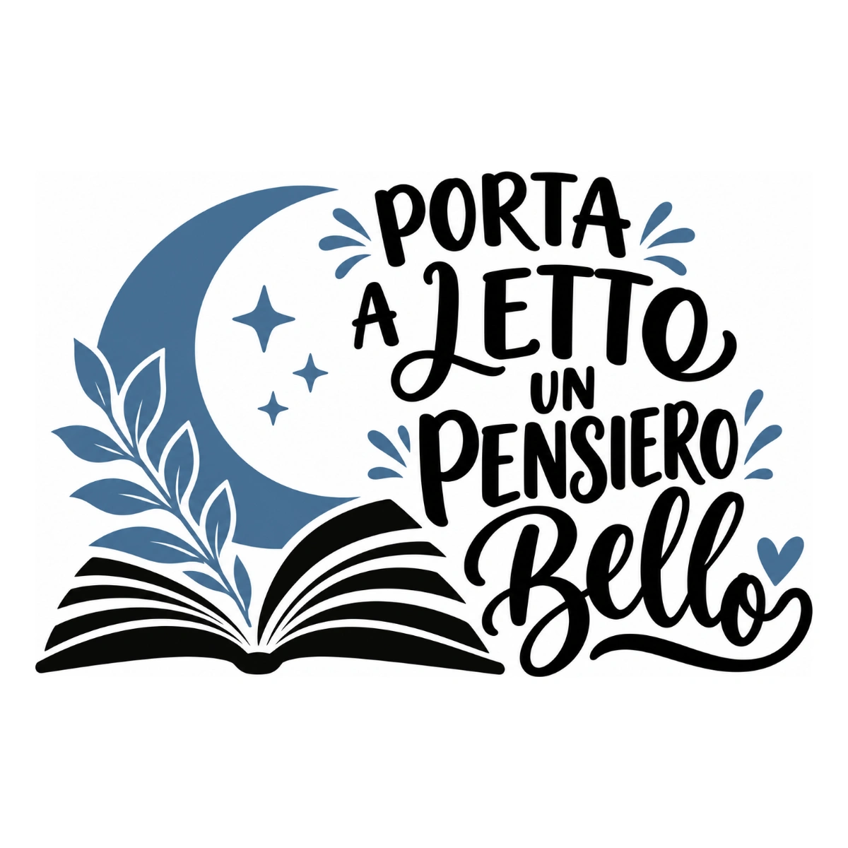 Adesivo camera da letto - Porta a letto un pensiero bello