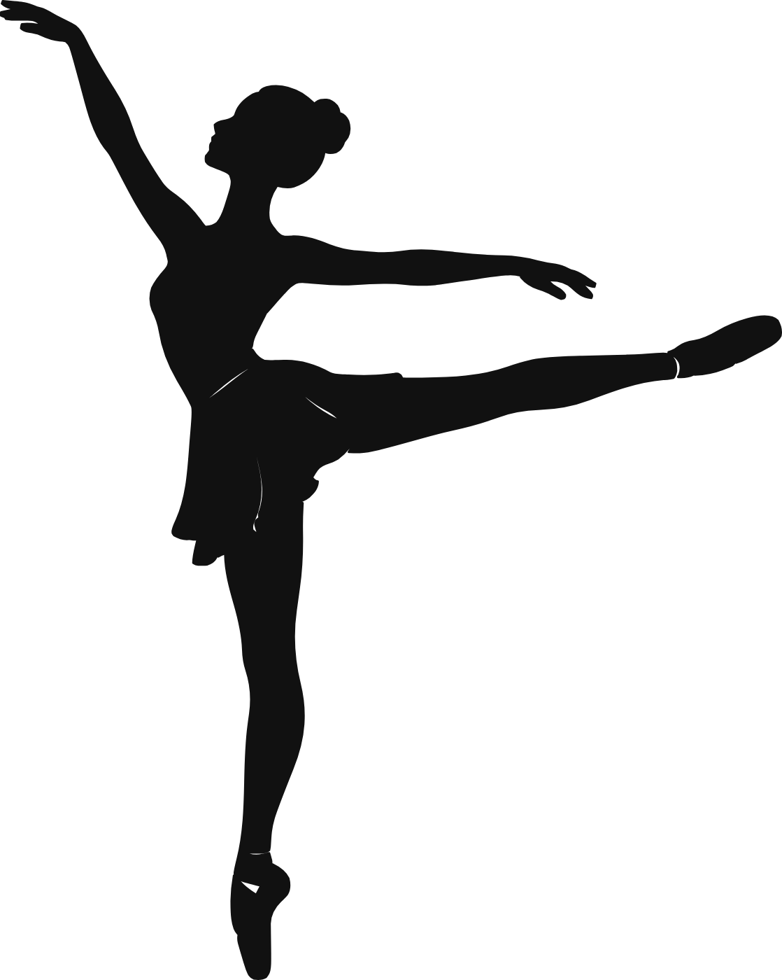 Arabesque in luce - immagine del disegno monocolore