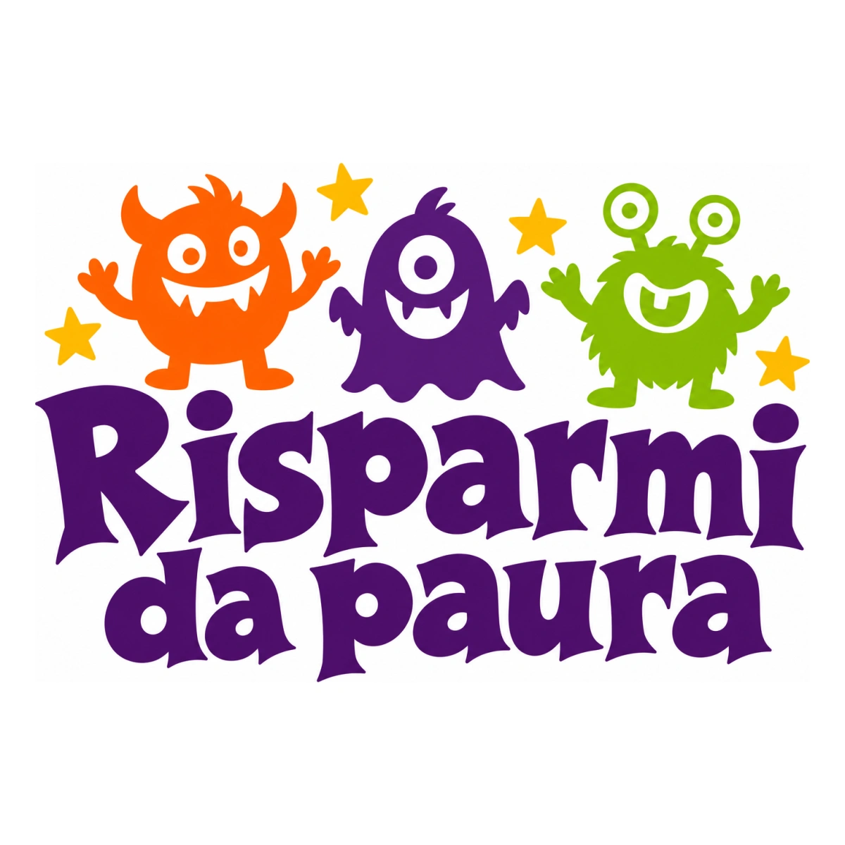 Vetrofania Halloween multicolore - Risparmi da paura