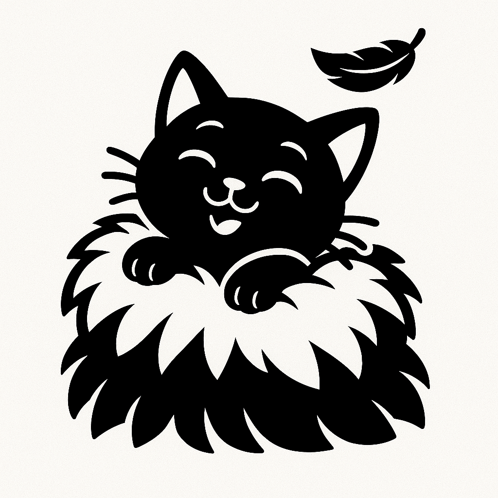 Gatto Tra le Piume