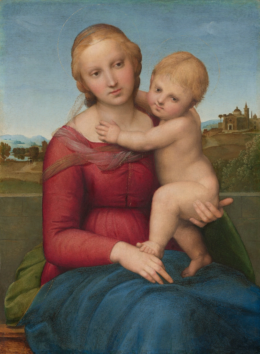 Piccola Madonna Cowper - Raffaello Sanzio | Riproduzione su tela