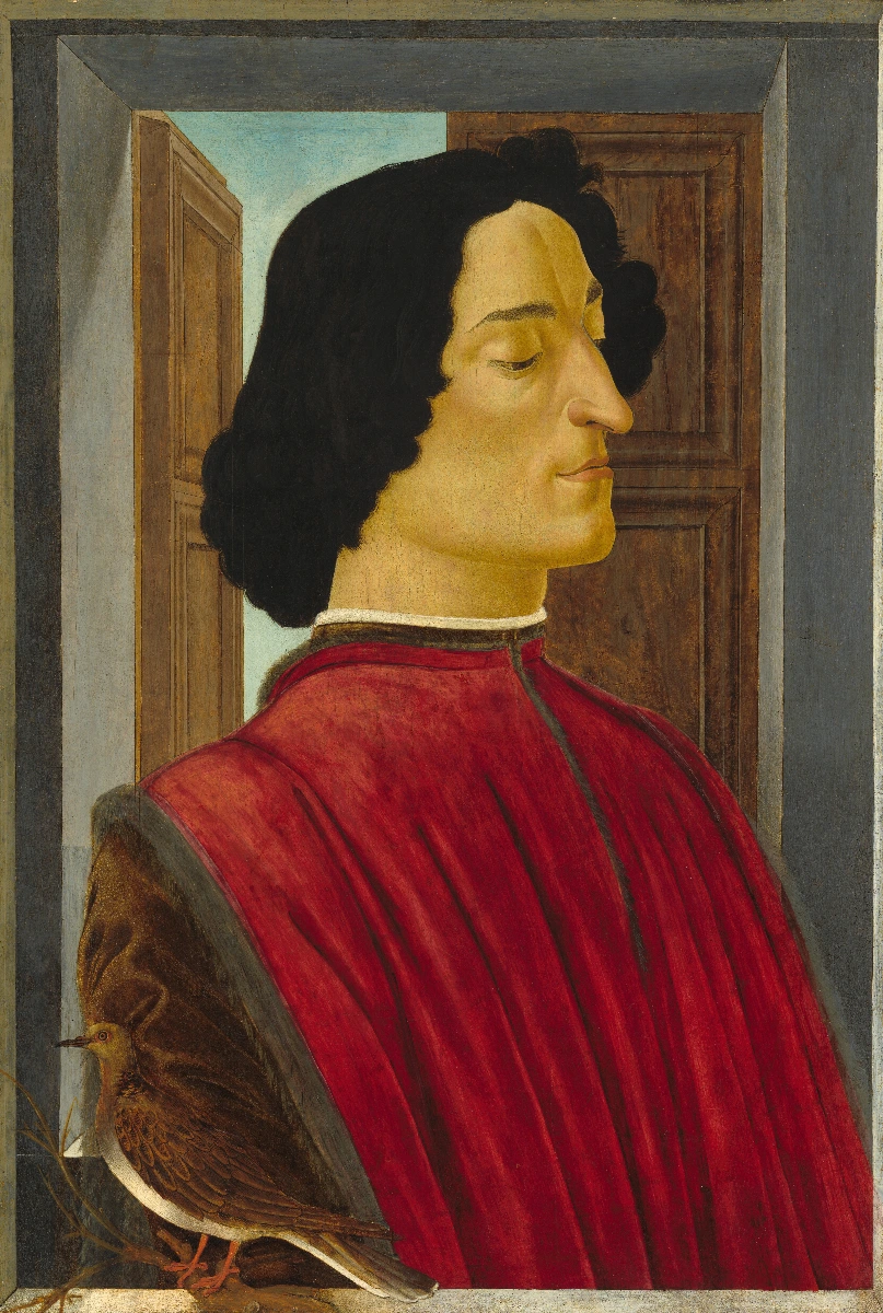 Giuliano de' Medici - Sandro Botticelli | Riproduzione su tela