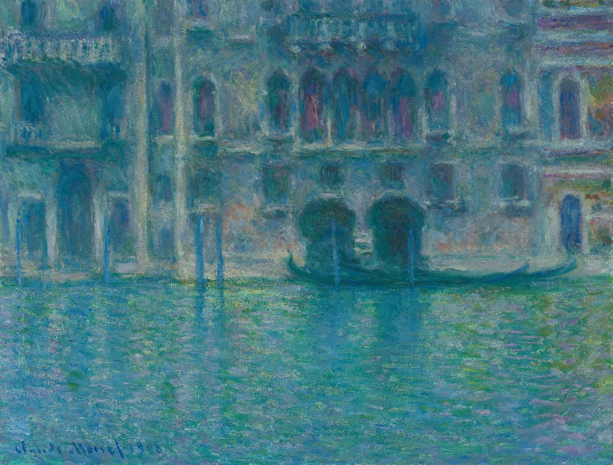 Palazzo da Mula a Venezia - Claude Monet | Riproduzione su tela