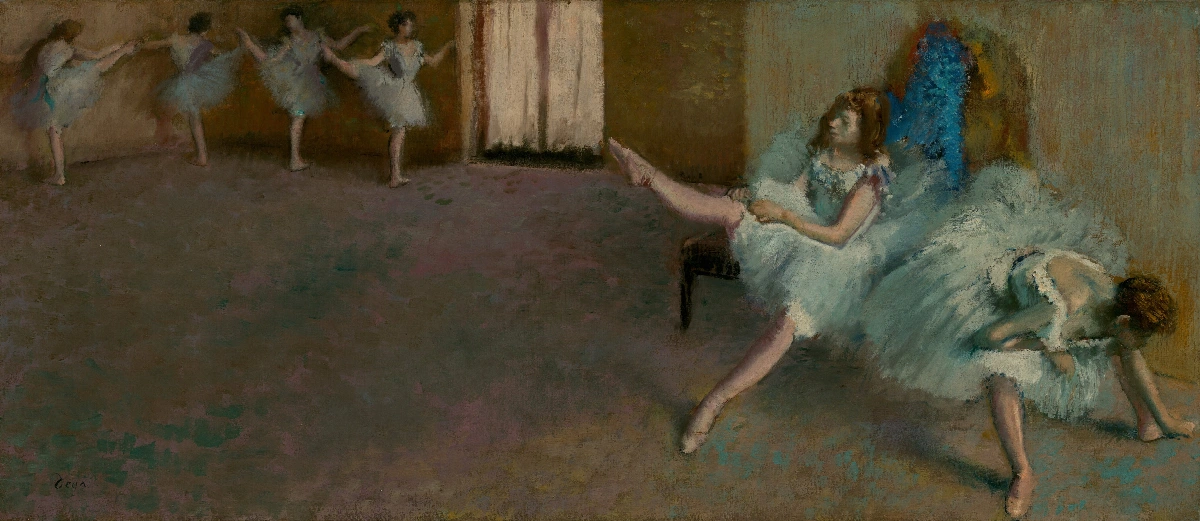 Prima del balletto - Edgar Degas | Riproduzione su tela