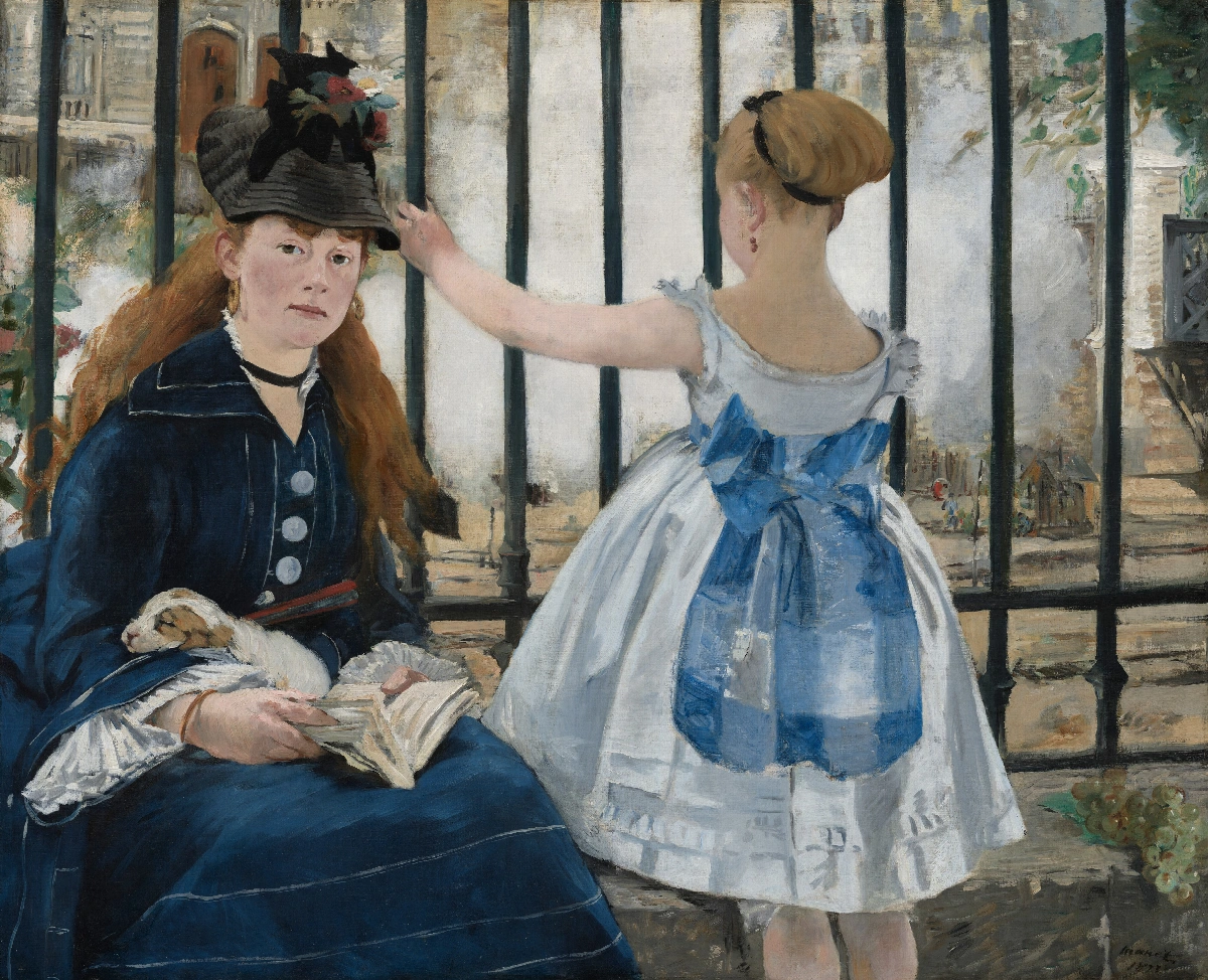 La ferrovia - Édouard Manet | Riproduzione su tela