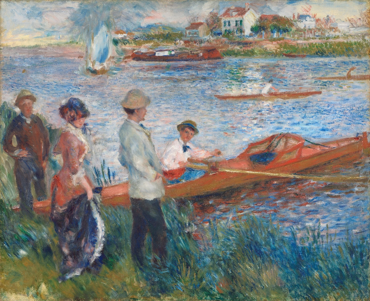 Canottieri a Chatou - Pierre-Auguste Renoir | Riproduzione su tela