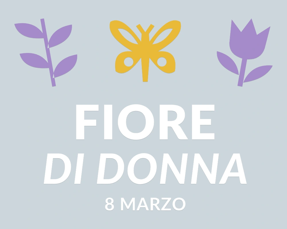 Ali di libertà - Trio decorativo - FIORE DI DONNA | Adesivo vetrina prespaziato