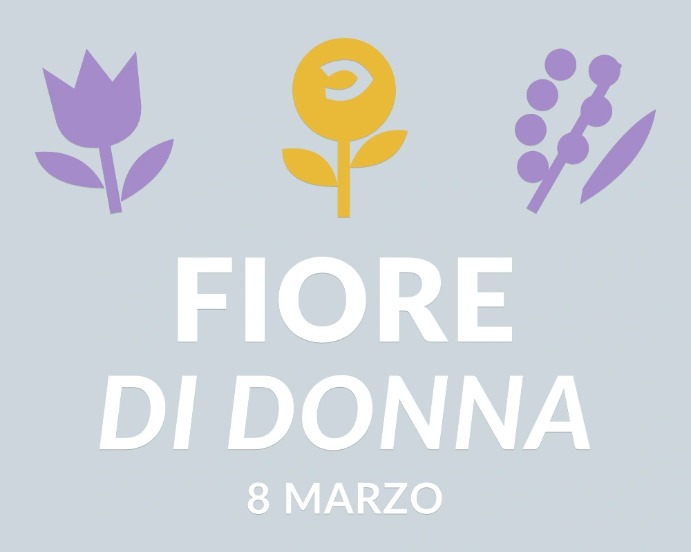 Rosa al femminile - Trio decorativo - FIORE DI DONNA | Adesivo vetrina prespaziato