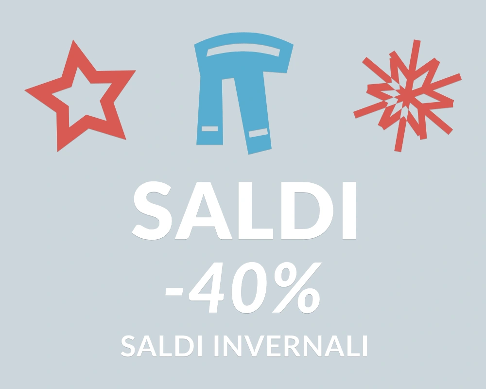 Sciarpa delle offerte - Trio decorativo - SALDI -40% | Adesivo vetrina prespaziato