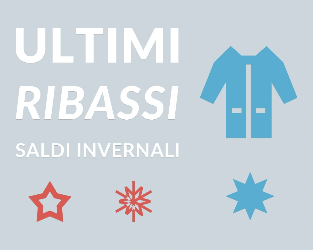 Cappotto di stagione - Cornice asimmetrica - ULTIMI RIBASSI | Adesivo vetrina prespaziato