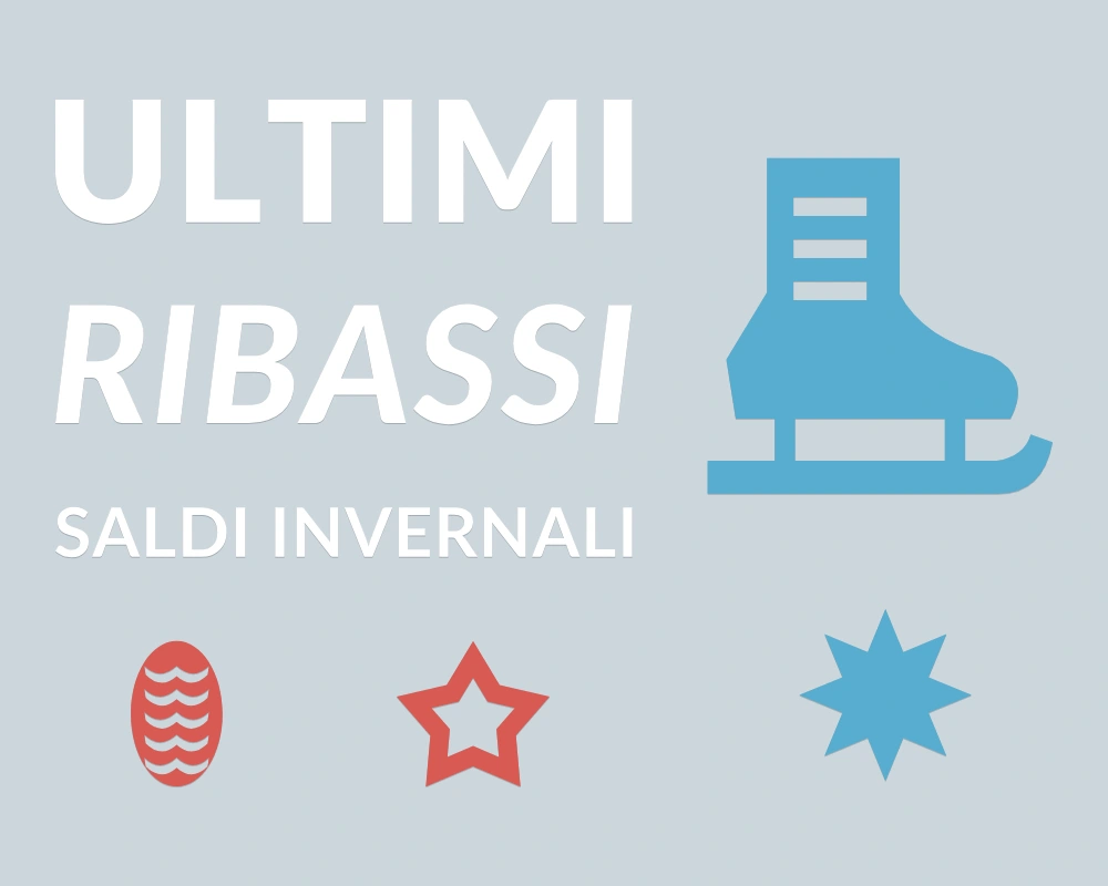 Pattino delle occasioni - Cornice asimmetrica - ULTIMI RIBASSI | Adesivo vetrina prespaziato