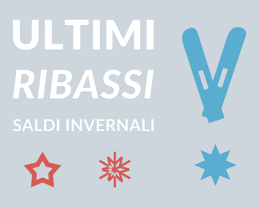 Sci del risparmio - Cornice asimmetrica - ULTIMI RIBASSI | Adesivo vetrina prespaziato