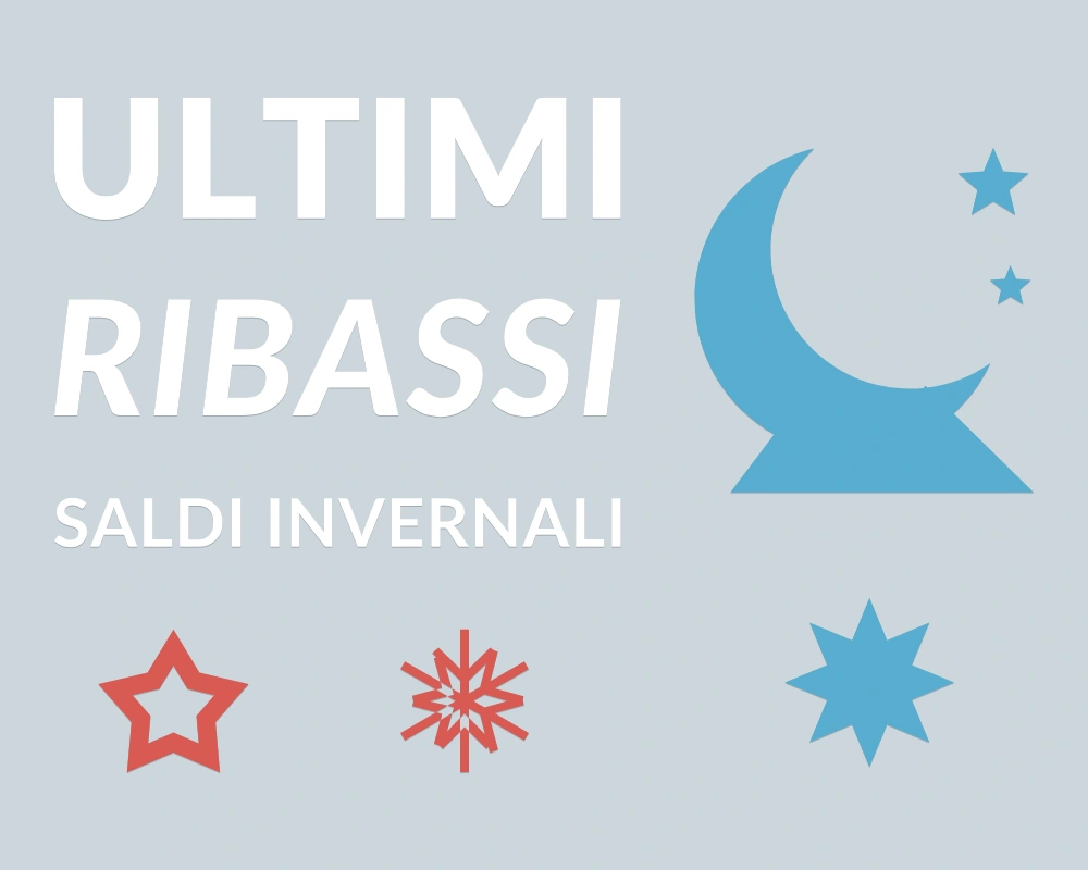Notte delle occasioni - Cornice asimmetrica - ULTIMI RIBASSI | Adesivo vetrina prespaziato