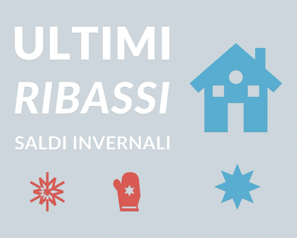 Chalet dei prezzi - Cornice asimmetrica - ULTIMI RIBASSI | Adesivo vetrina prespaziato