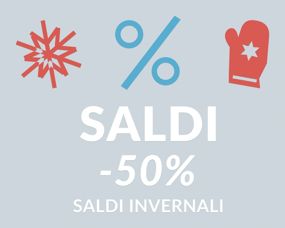 Percentuale polare - Trio decorativo - SALDI -50% | Adesivo vetrina prespaziato