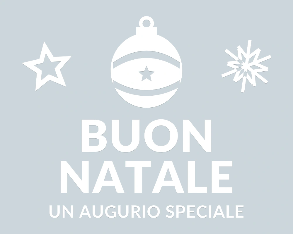 Sfera delle meraviglie - Emblema centrale - BUON NATALE - disegno esatto; fondo di presentazione escluso