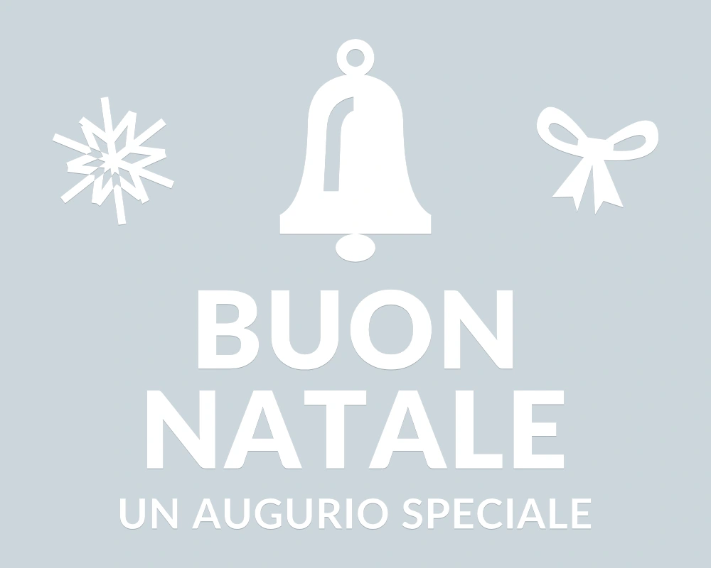 Campana del mattino - Emblema centrale - BUON NATALE - disegno esatto; fondo di presentazione escluso