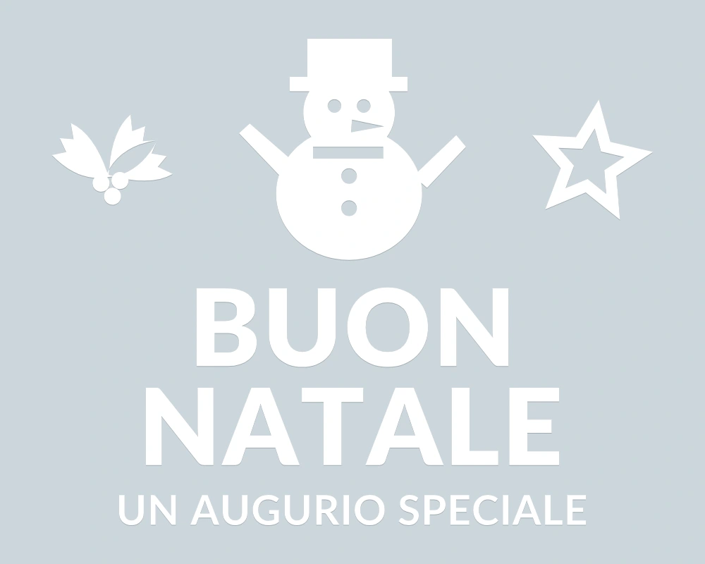 Pupazzo con cilindro - Emblema centrale - BUON NATALE - disegno esatto; fondo di presentazione escluso
