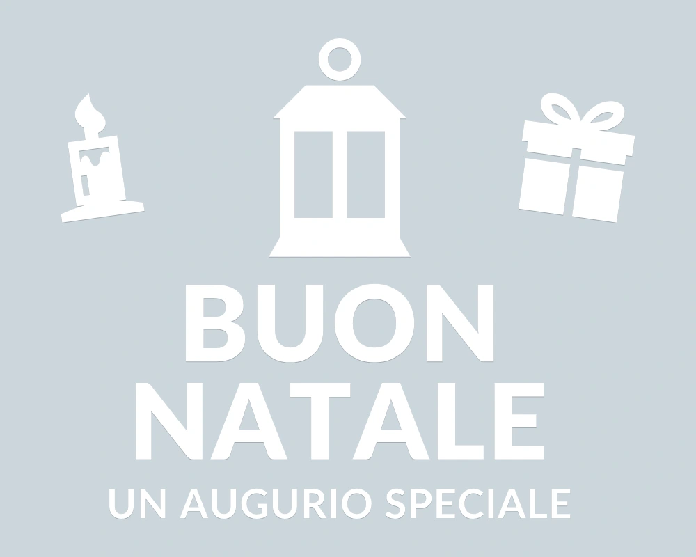 Lanterna della sera - Emblema centrale - BUON NATALE - disegno esatto; fondo di presentazione escluso