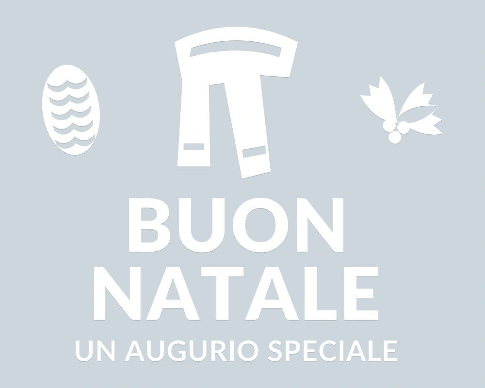 Sciarpa del freddo - Emblema centrale - BUON NATALE - disegno esatto; fondo di presentazione escluso