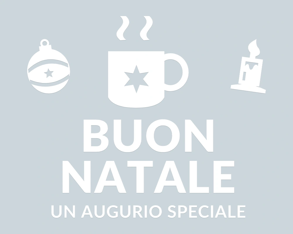 Tazza delle coccole - Emblema centrale - BUON NATALE - disegno esatto; fondo di presentazione escluso