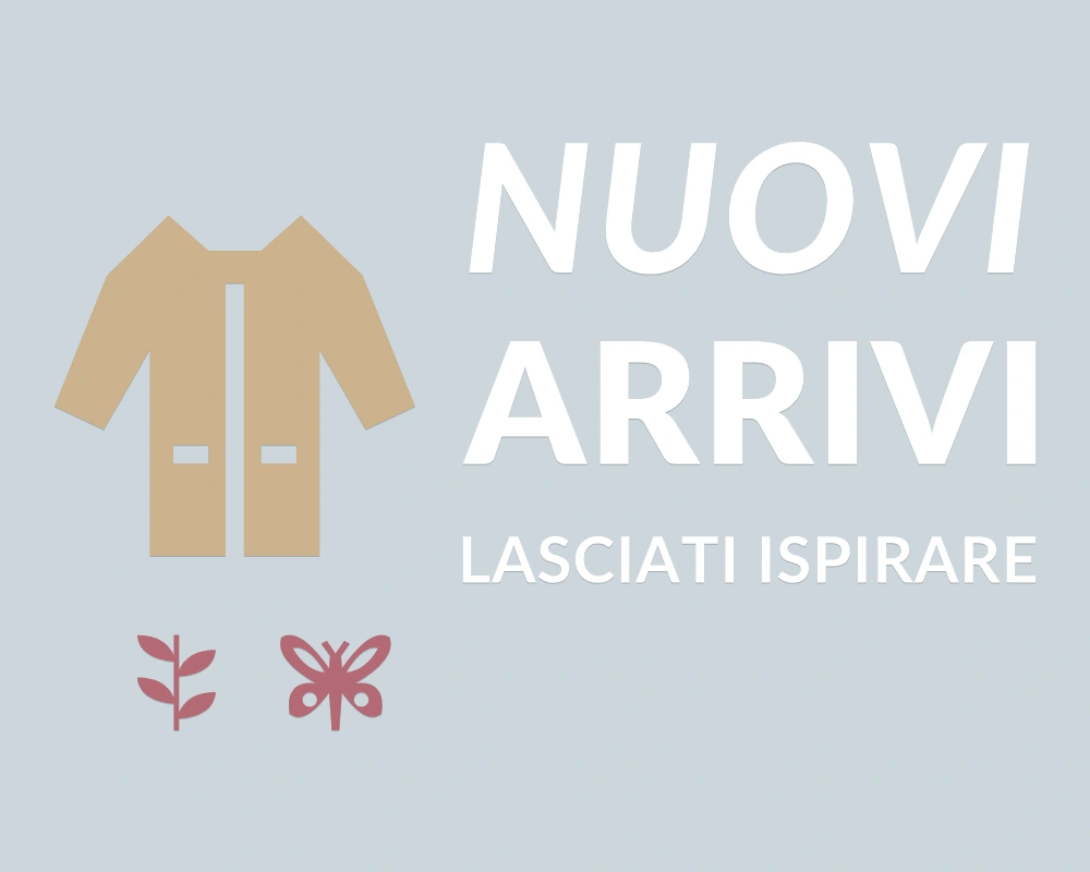 Capospalla contemporaneo - Insegna laterale - NUOVI ARRIVI | Adesivo vetrina prespaziato