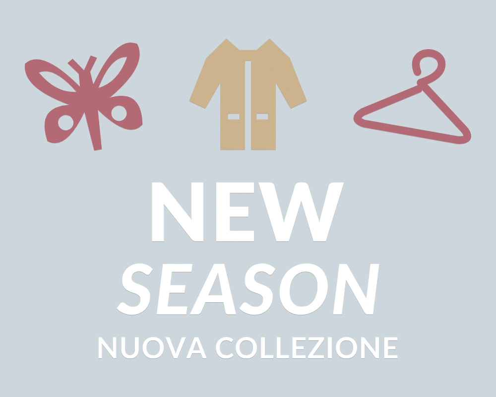 Capospalla contemporaneo - Trio decorativo - NEW SEASON | Adesivo vetrina prespaziato