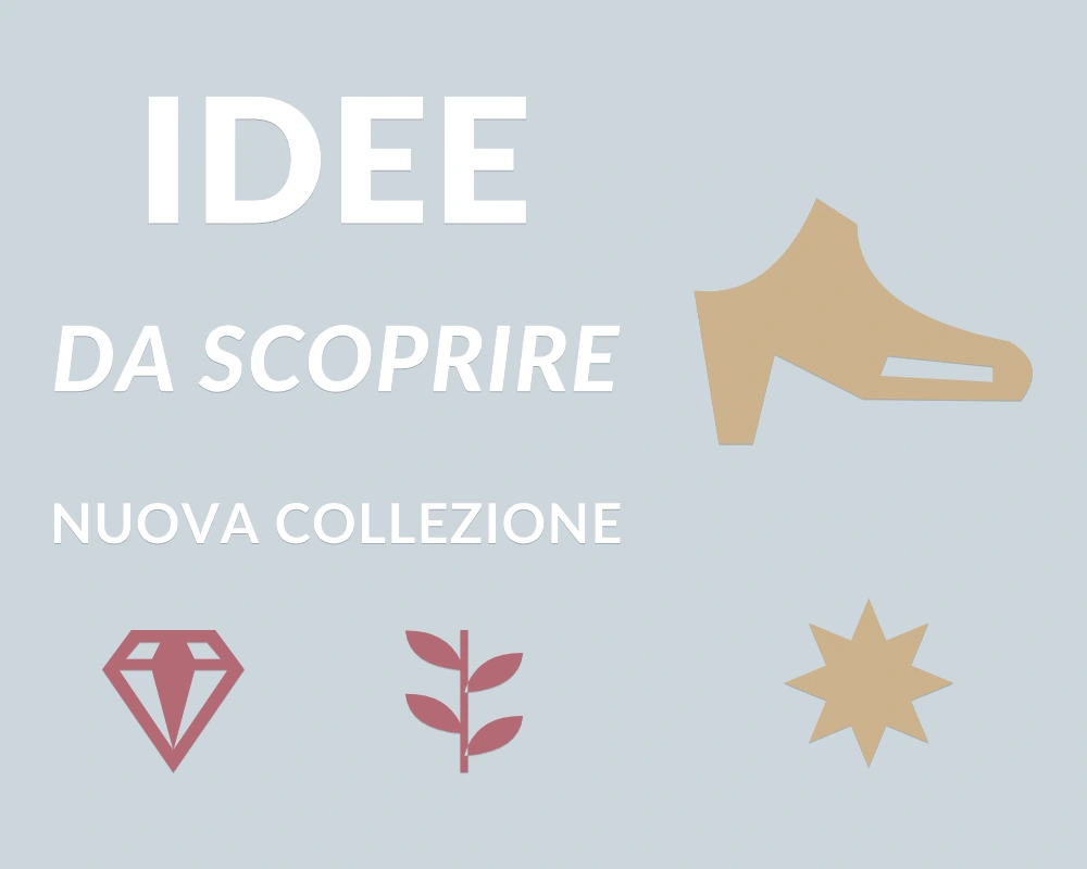 Passo di stagione - Cornice asimmetrica - IDEE DA SCOPRIRE | Adesivo vetrina prespaziato