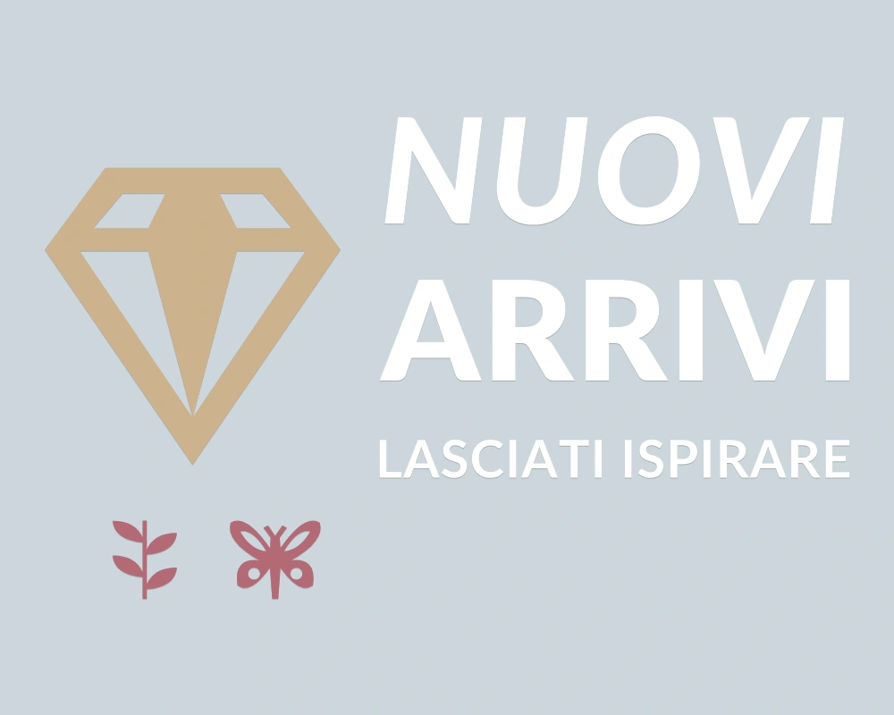 Taglio prezioso - Insegna laterale - NUOVI ARRIVI | Adesivo vetrina prespaziato