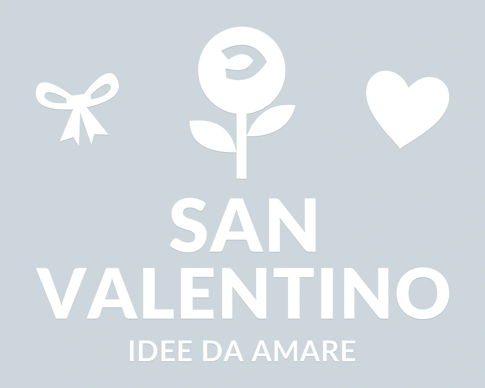 Rosa del sentimento - Emblema centrale - SAN VALENTINO | Adesivo vetrina prespaziato